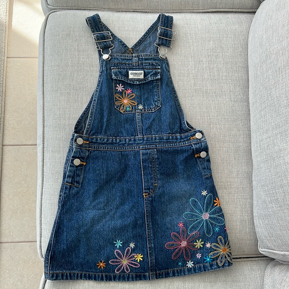Oshkosh Embroidered Overall Jumper